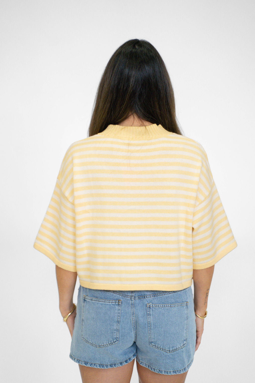 Sunday Shoreline Top – Butter Yellow