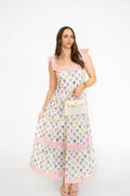 Floral Bouquet Cotton Dress