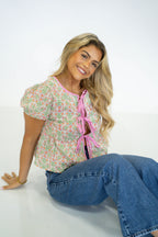 Sweet Pea Bow Top