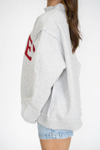 PILATES & YOGA Reversible Mockneck Sweatshirt