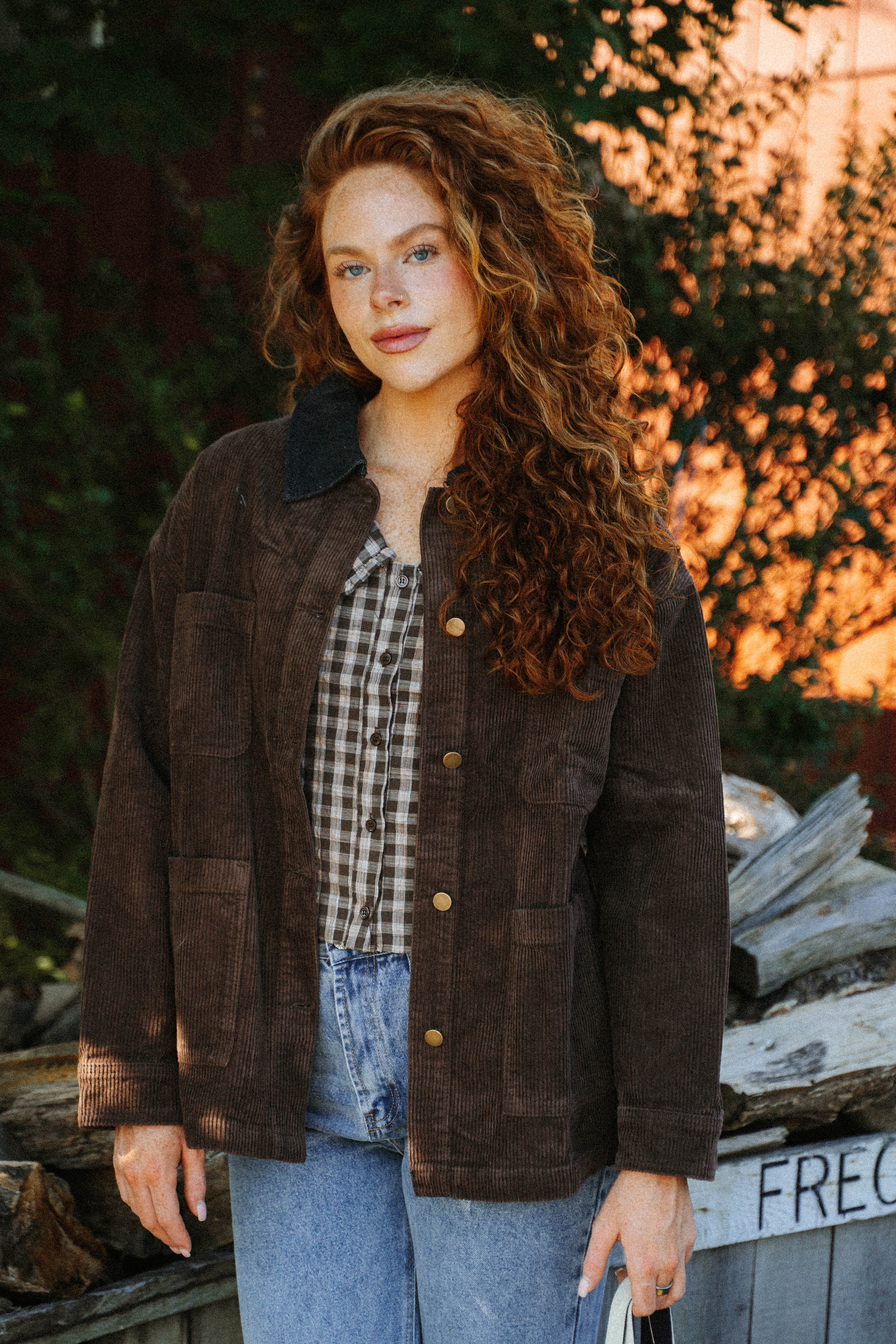 Marlowe Corduroy Espresso Jacket