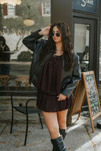 Muse Espresso Mini Dress