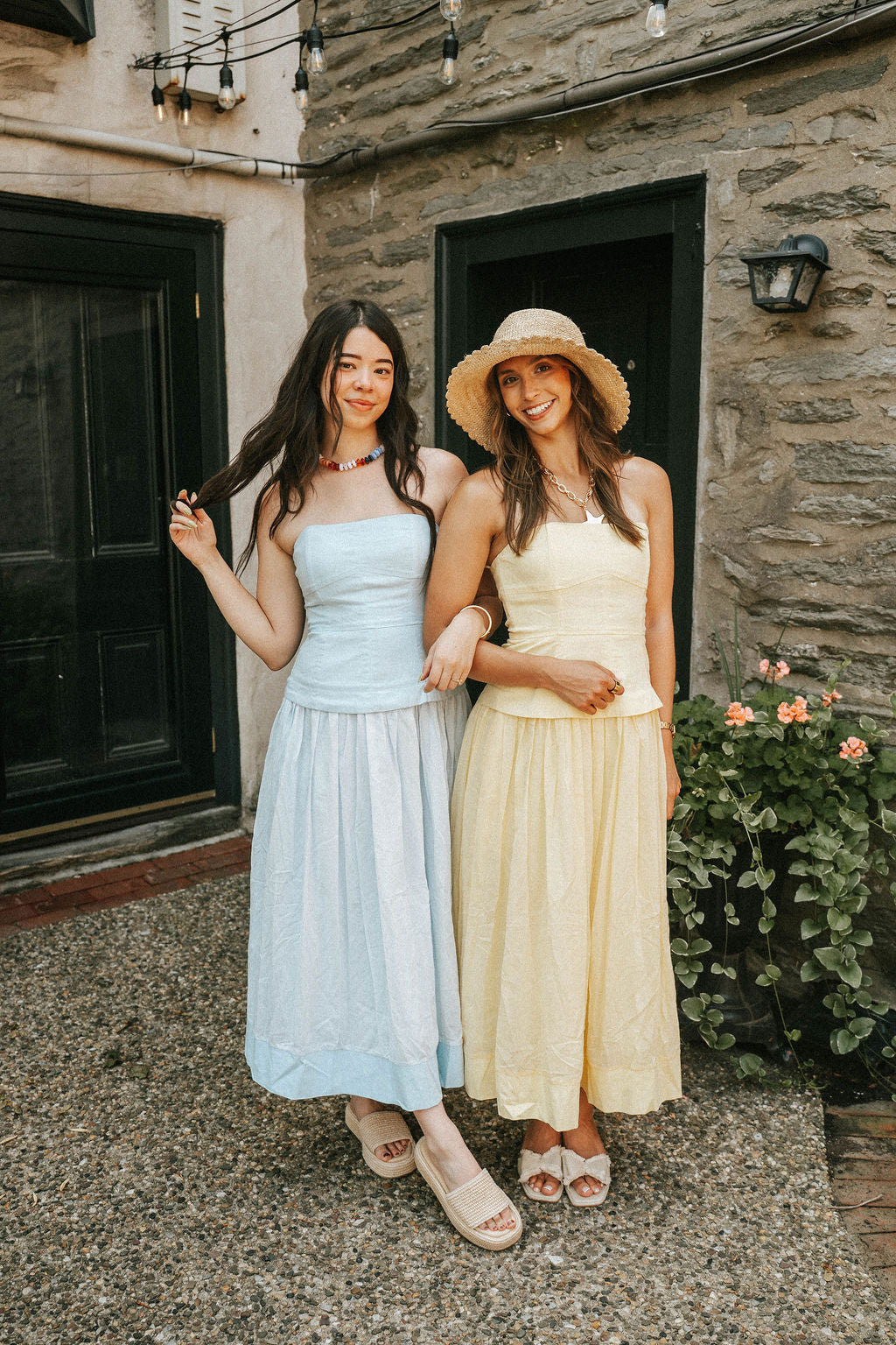 Weekend Social Midi Dress- Sky Blue