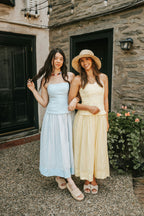 Weekend Social Midi Dress- Sky Blue