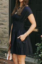 Five O’Clock Navy Dress