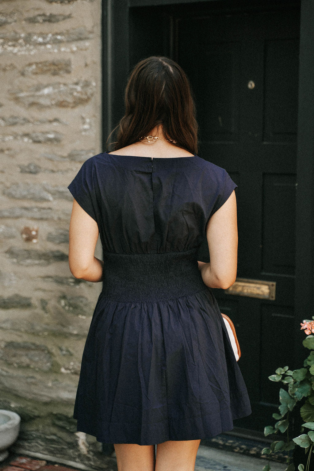 Five O’Clock Navy Dress