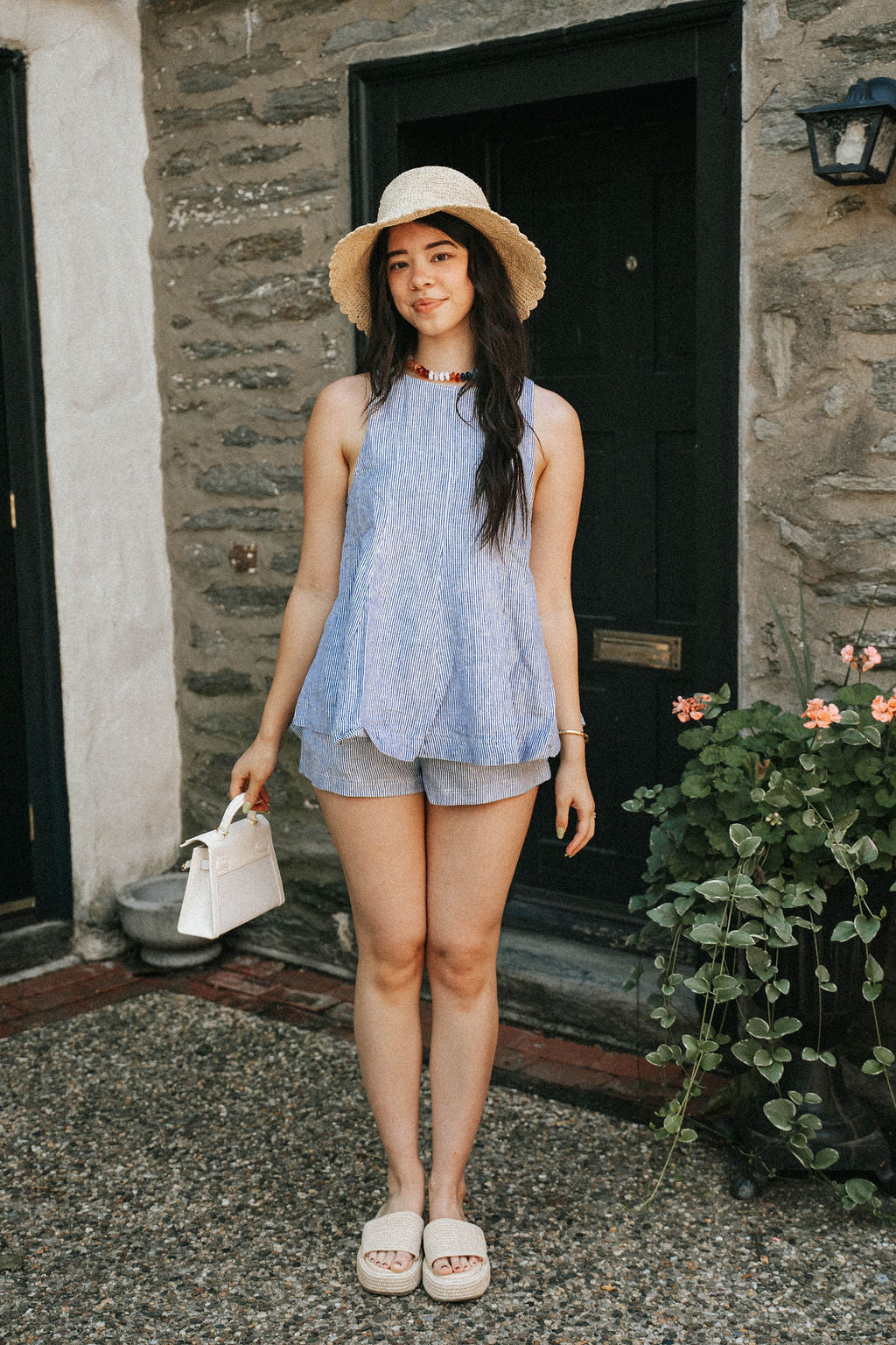 Cape May Stripe Short Set