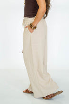 Seaside Linen Wide Leg Pants