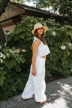 Boardwalk Eyelet Tie-Strap Top