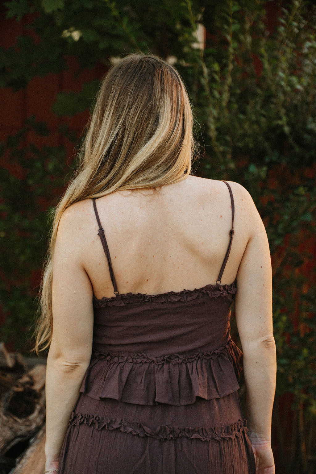 Cocoa Meadow Ruffle Maxi Set