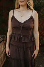 Cocoa Meadow Ruffle Maxi Set