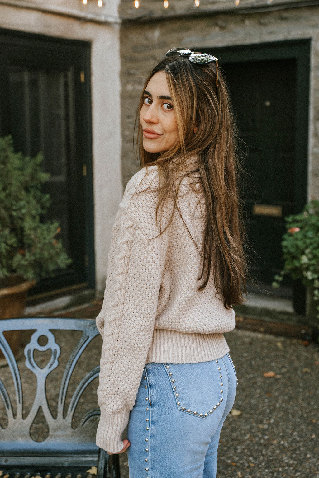 Cream Chunky Sweater