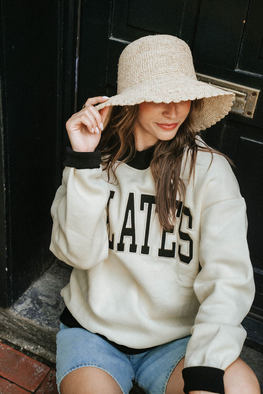 Pilates Varsity Crewneck