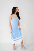 Periwinkle Blue Midi Dress