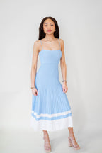 Periwinkle Blue Midi Dress