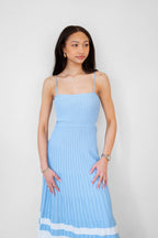 Periwinkle Blue Midi Dress