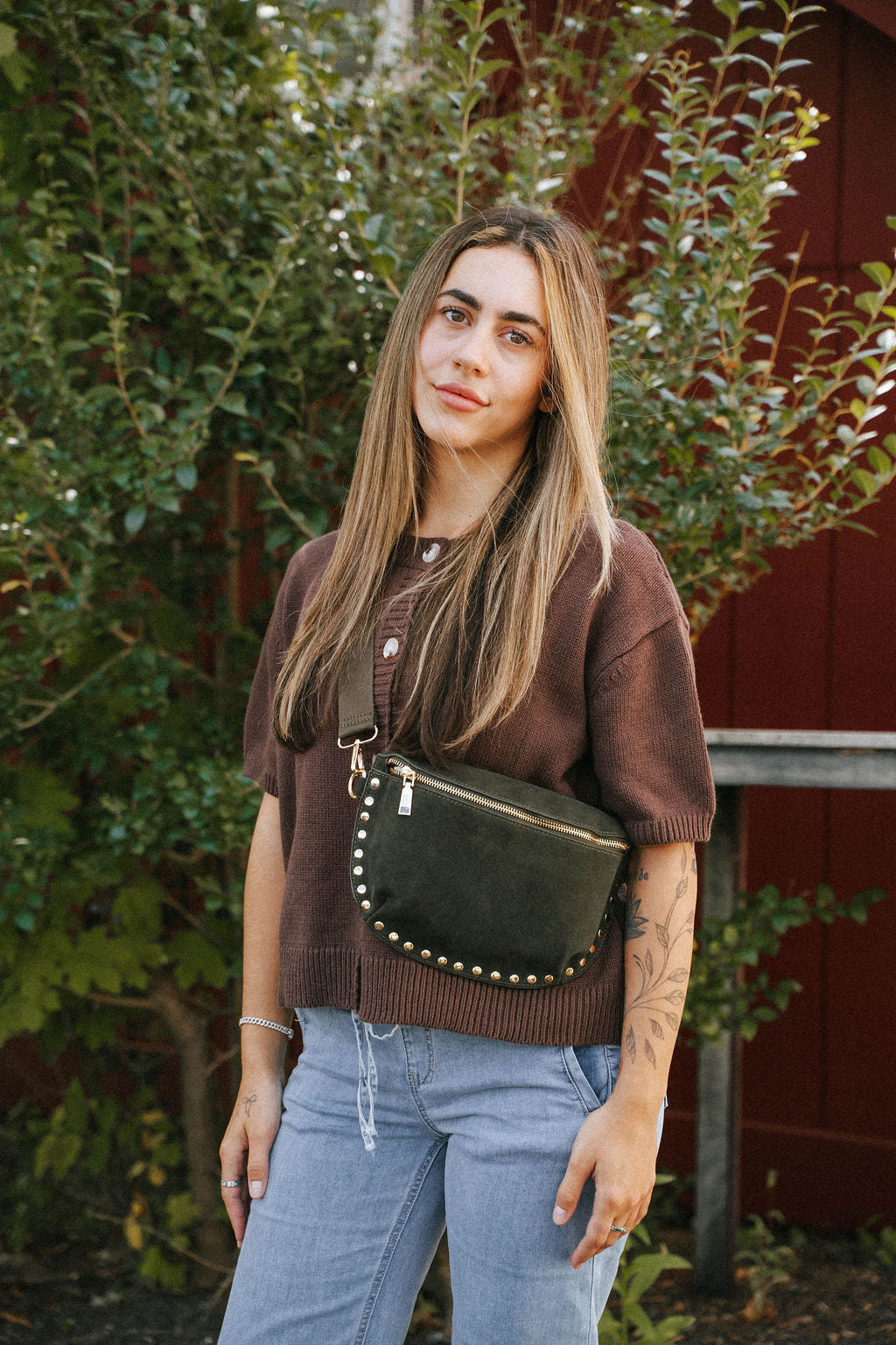 Brookhaven Knit Cardigan- Mocha Brown