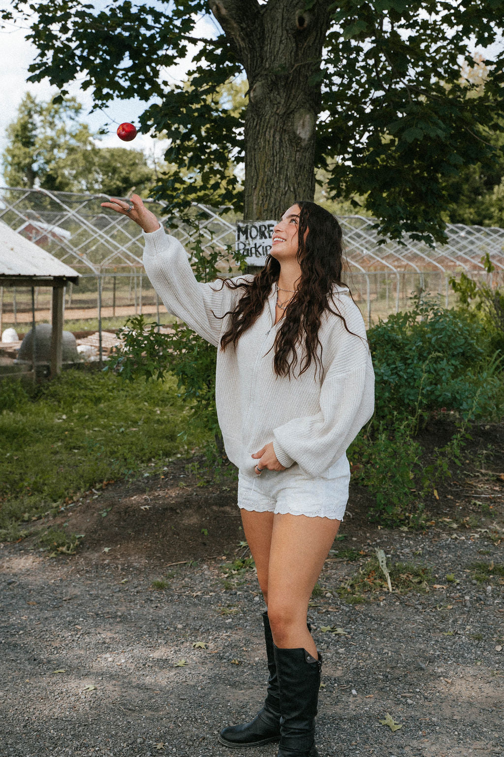 Driftwood Zip Knit Sweater