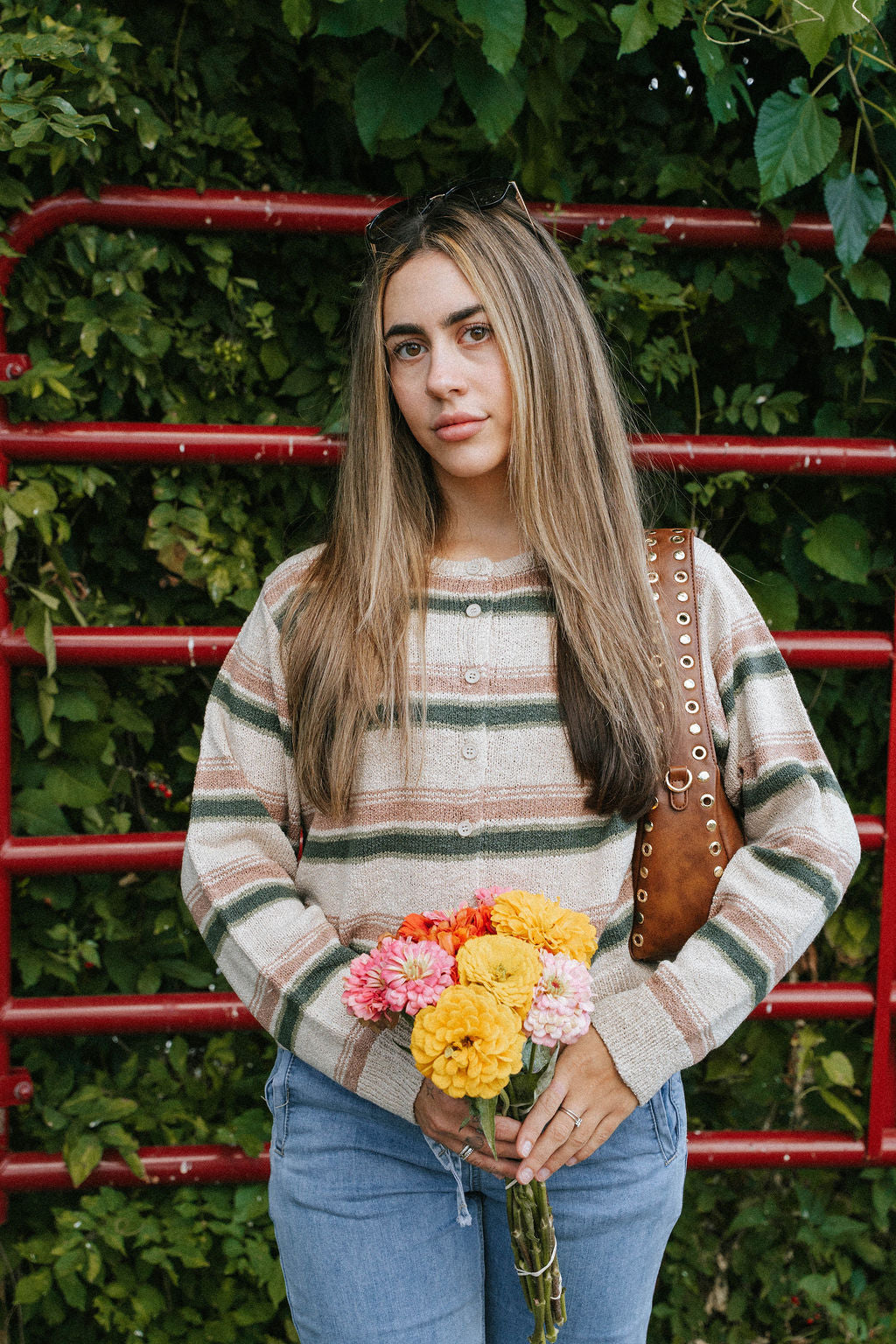 Willow Stripe Cardigan