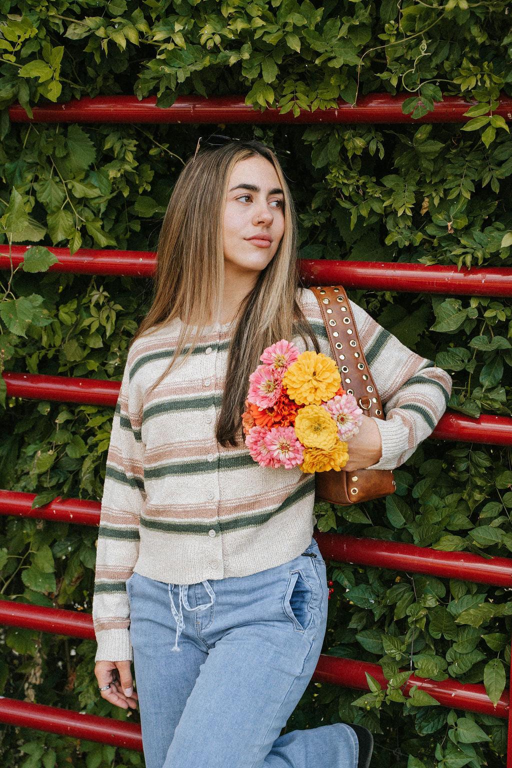 Willow Stripe Cardigan