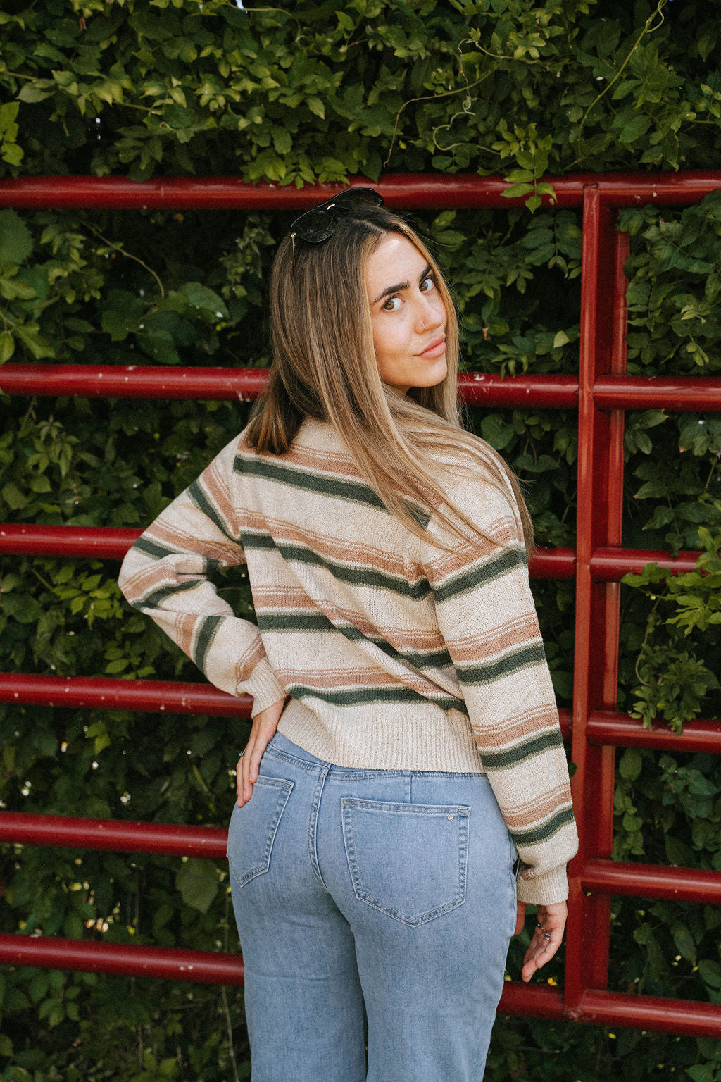 Willow Stripe Cardigan