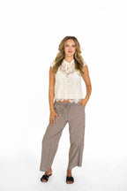 Easy Morning Plaid Drawstring Pants