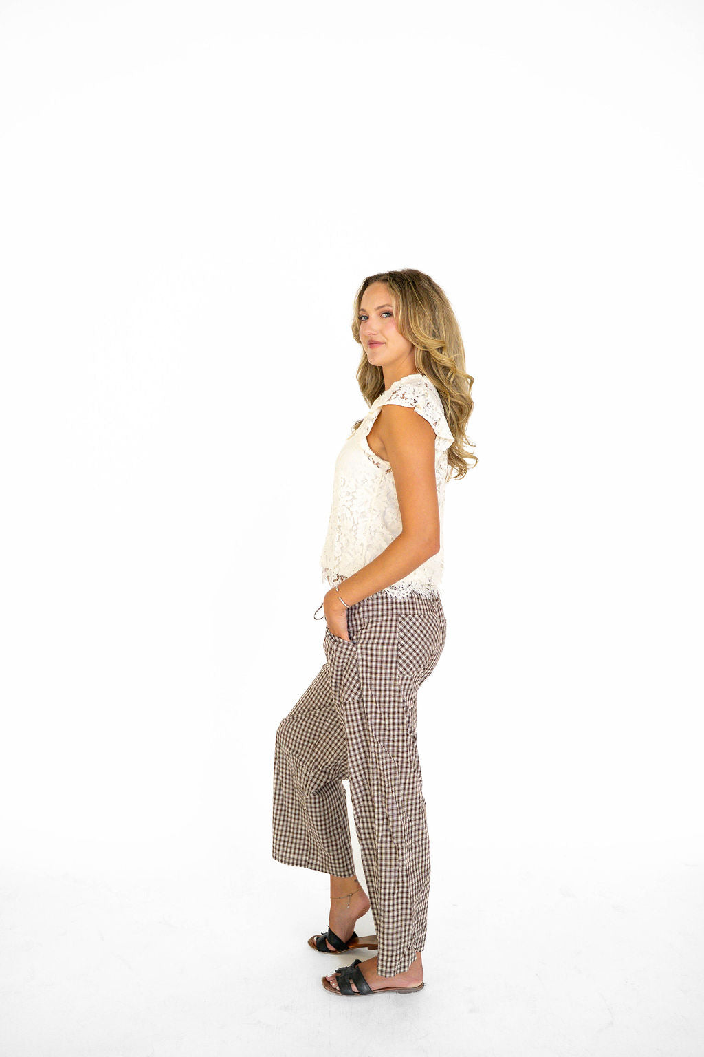 Easy Morning Plaid Drawstring Pants