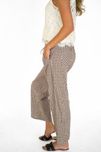 Easy Morning Plaid Drawstring Pants