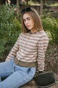 Sandstone Stripe Cardigan