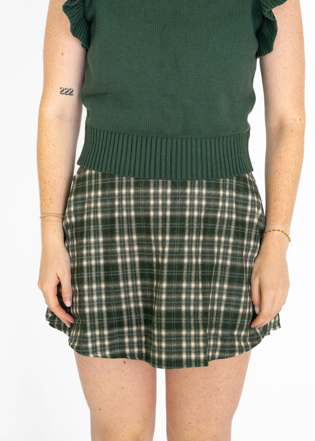 Victory Plaid Skort