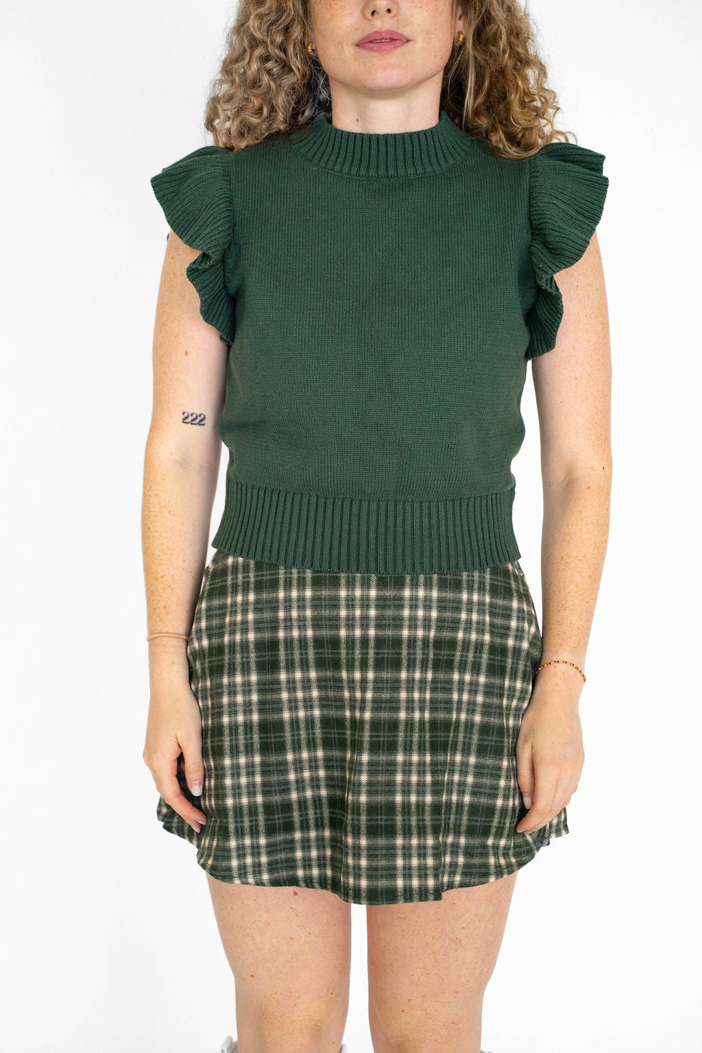 Victory Plaid Skort