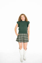 Victory Plaid Skort