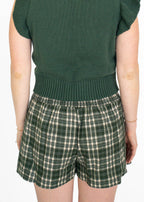 Victory Plaid Skort