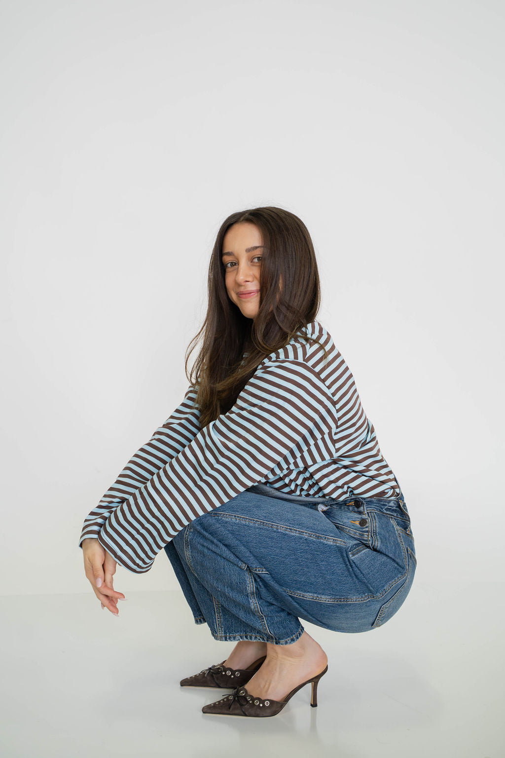 Cocoa Coast Stripe Long Sleeve Tee