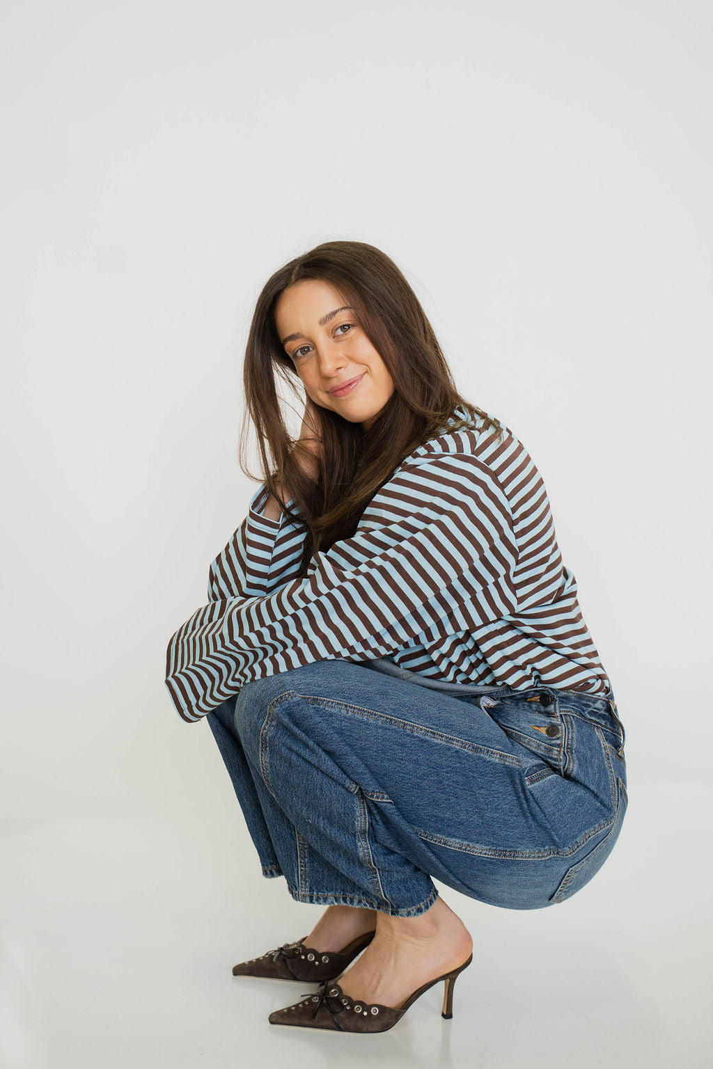 Cocoa Coast Stripe Long Sleeve Tee