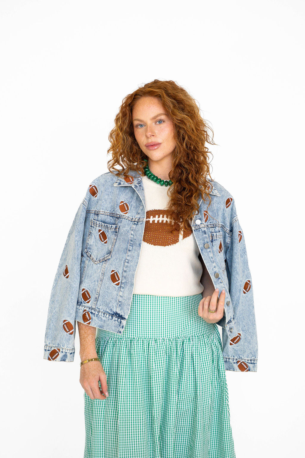 Touchdown Football Embroidered Jacket