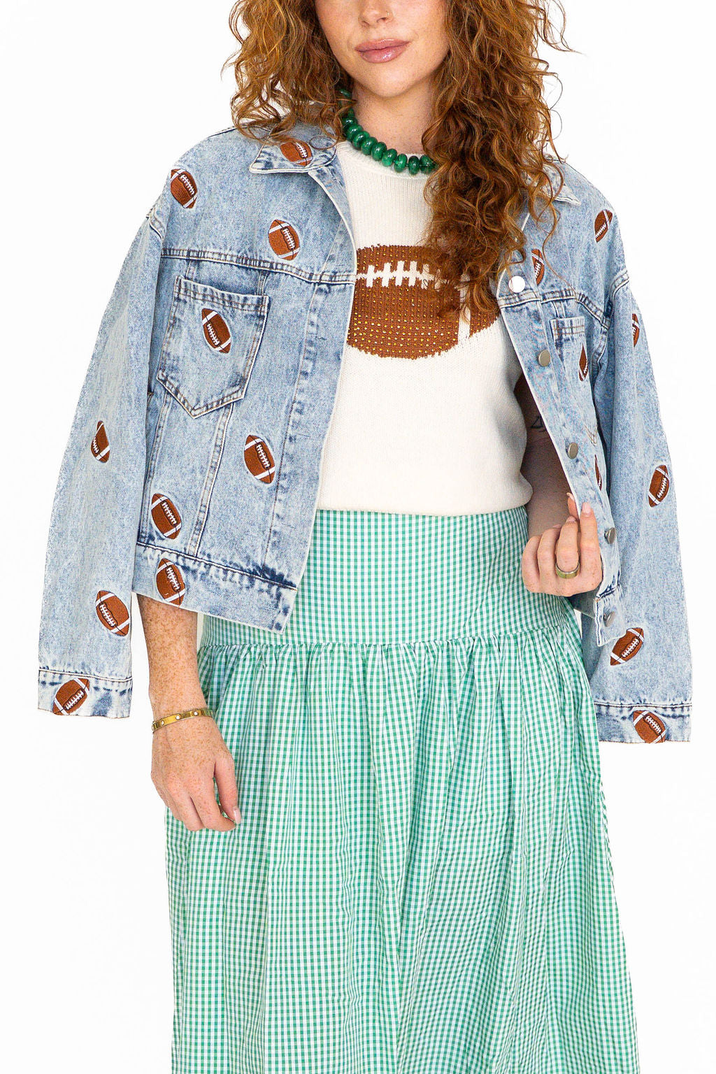 Touchdown Football Embroidered Jacket