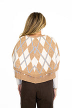 Cambridge Argyle Cape Cardigan