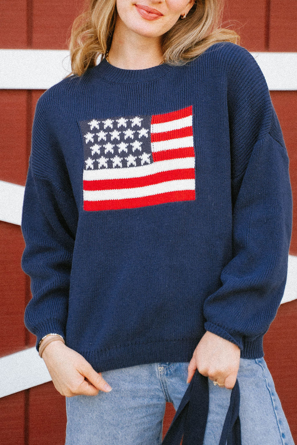 Stars & Stripes Americana Knit – Navy