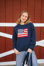 Stars & Stripes Americana Knit – Navy