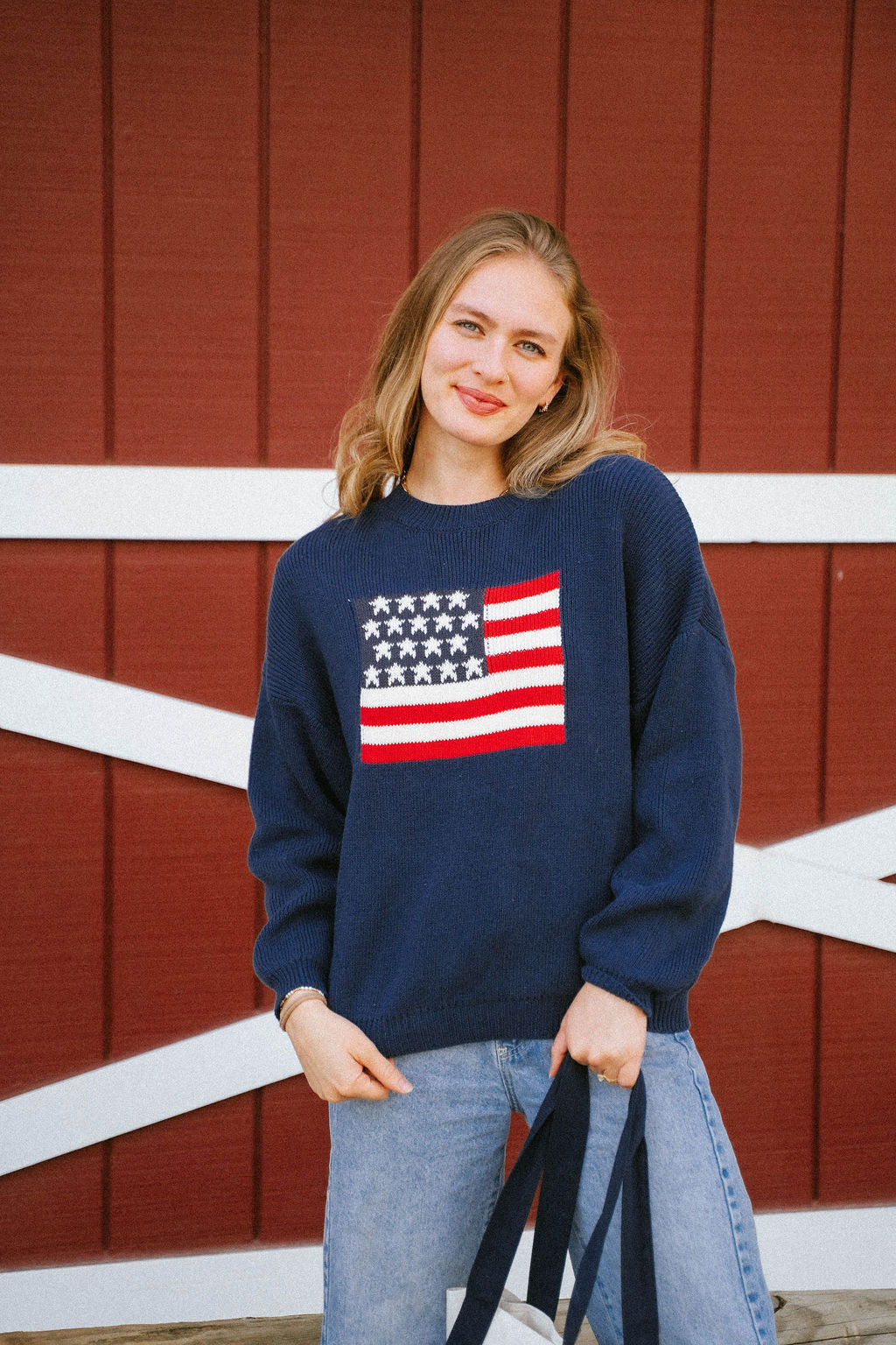 Stars & Stripes Americana Knit – Navy