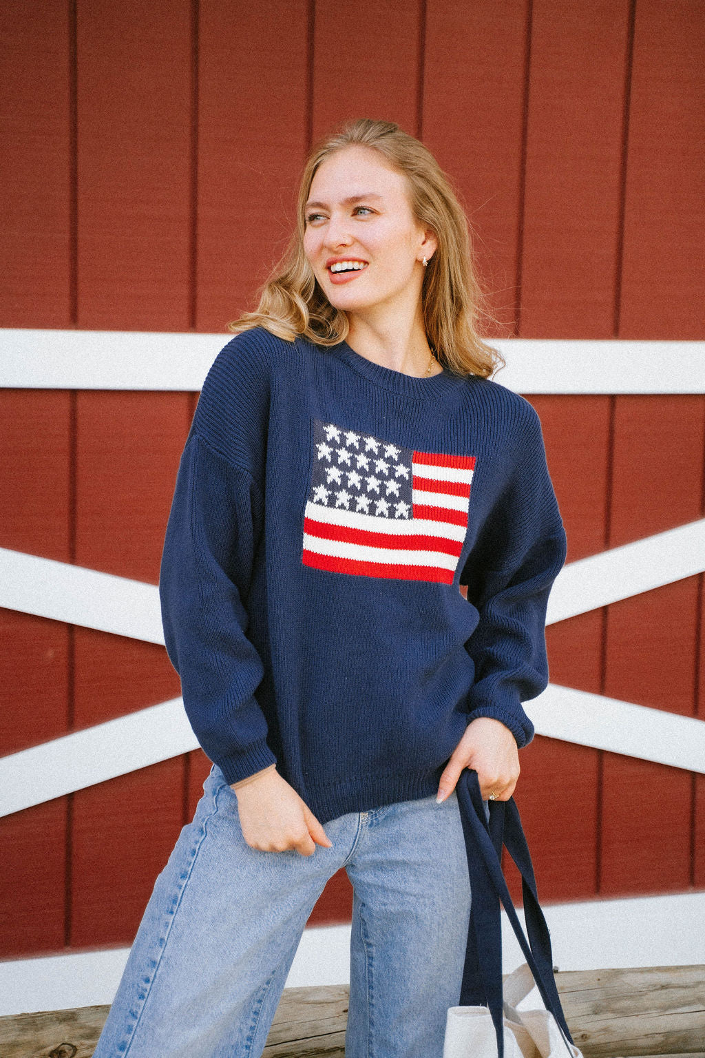 Stars & Stripes Americana Knit – Navy