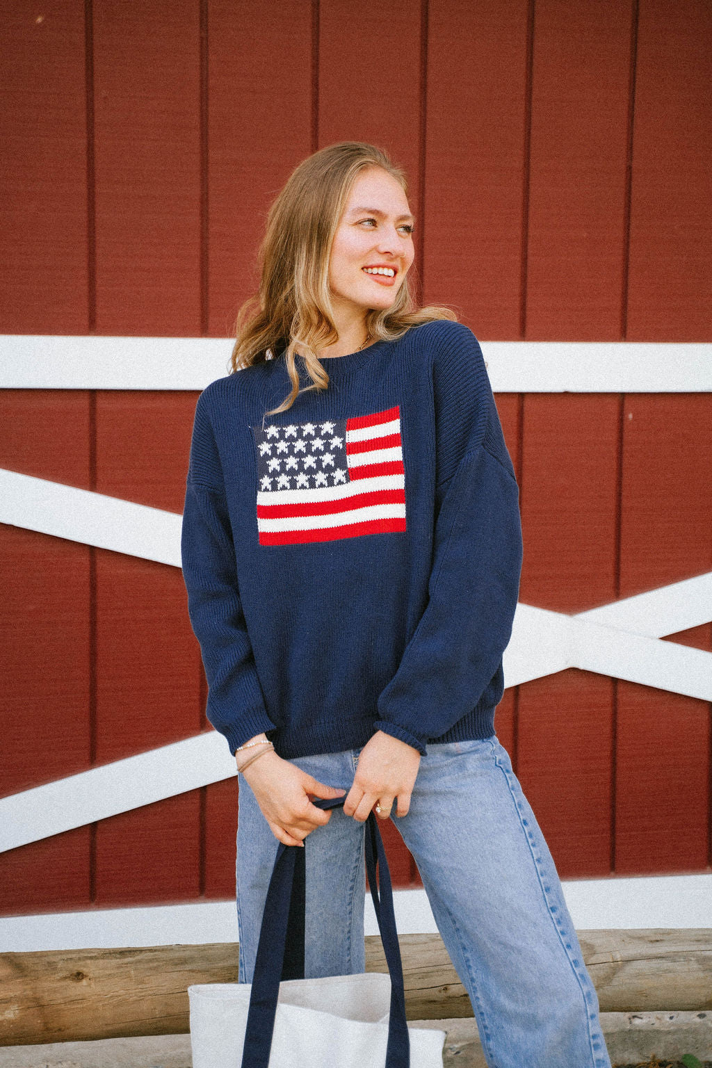 Stars & Stripes Americana Knit – Navy