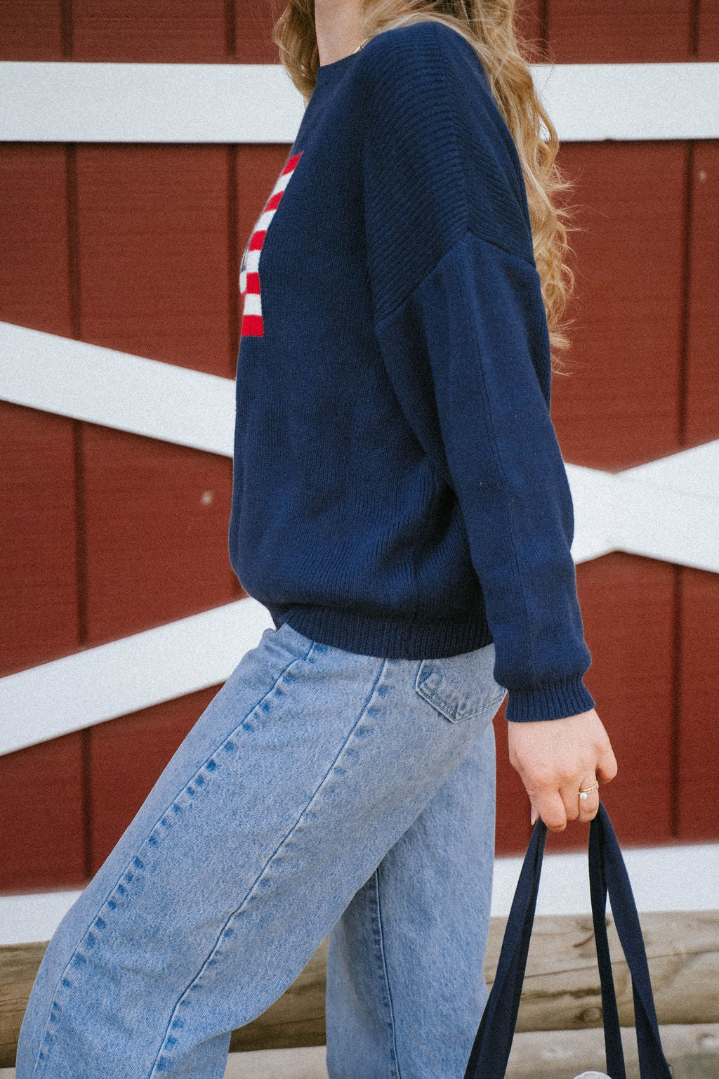 Stars & Stripes Americana Knit – Navy