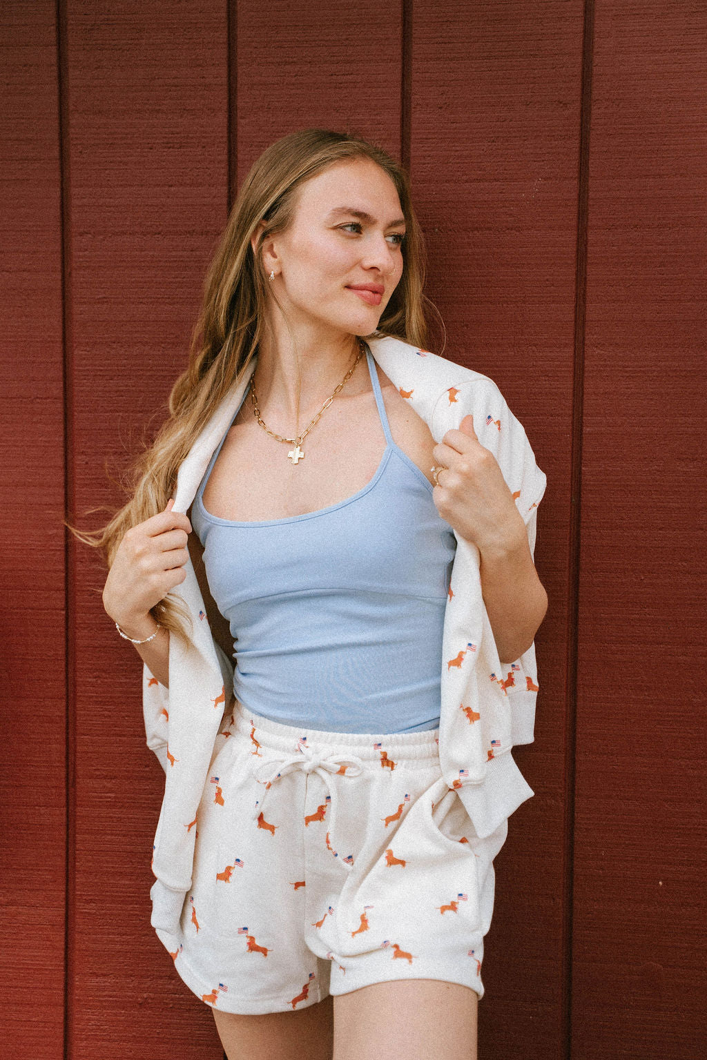Coastal Bead Halter Top