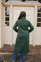 Evergreen Pine Knit Duster Sweater