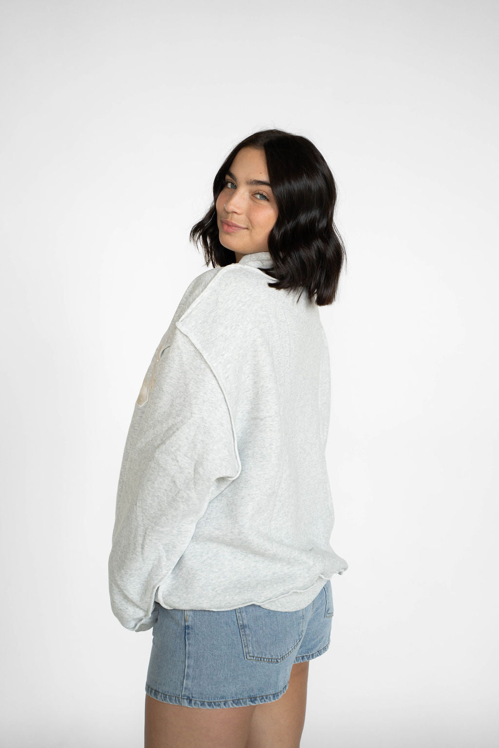 Jesus Camo Mockneck Sweatshirt
