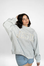 Jesus Camo Mockneck Sweatshirt