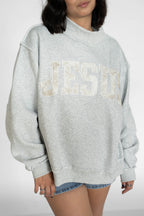 Jesus Camo Mockneck Sweatshirt