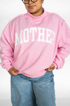 Cool Mom / Mother Mockneck Reversible Sweatshirt